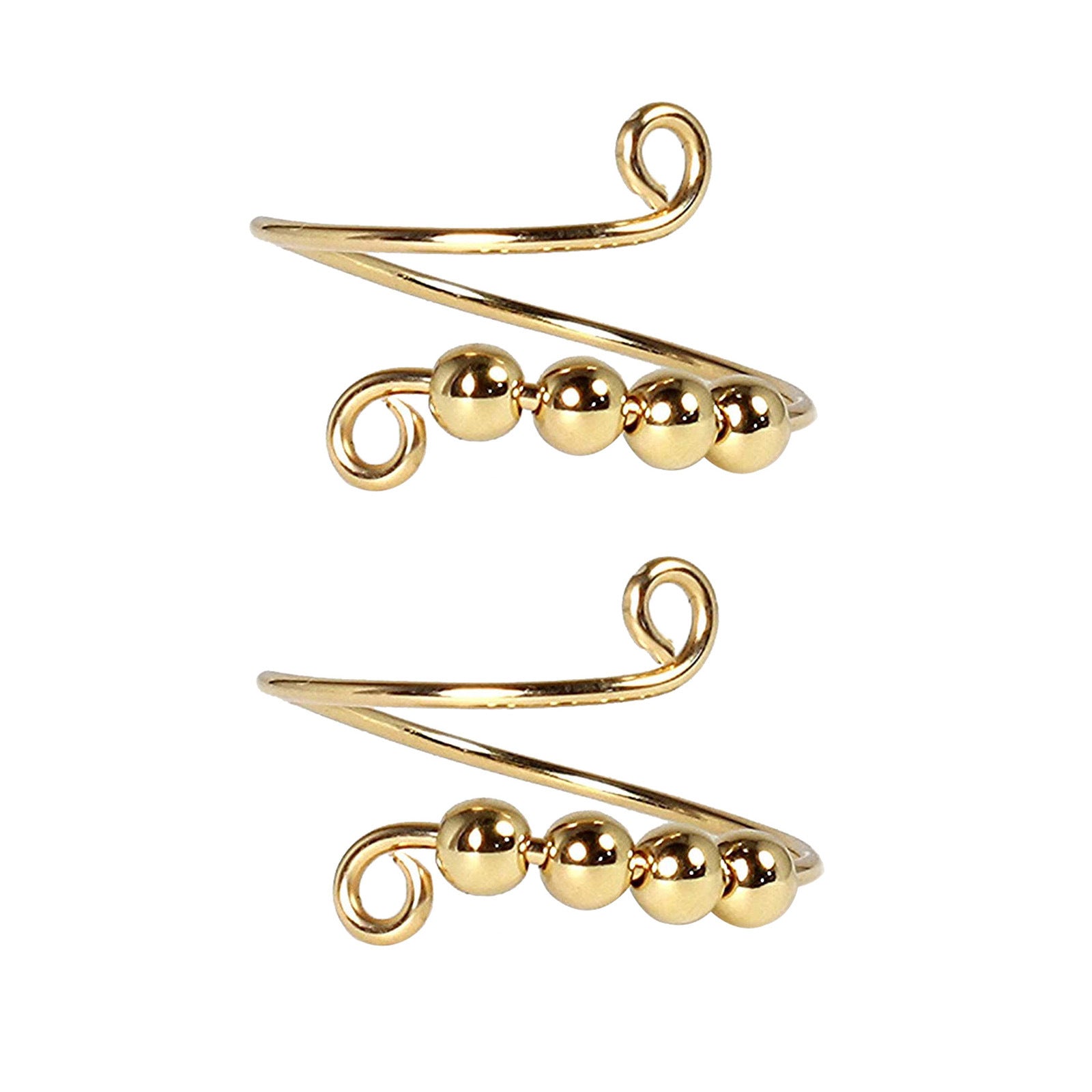 Cross-Border New Products And Selling Models Rotatable Round Bead Ring Women Fashionable Opening Adjustable Women's Ring Bracelet Cross-Border New Products And Selling Models Rotatable Round Bead Ring Women Fashionable Opening Adjustable Women's Ring Bracelet
